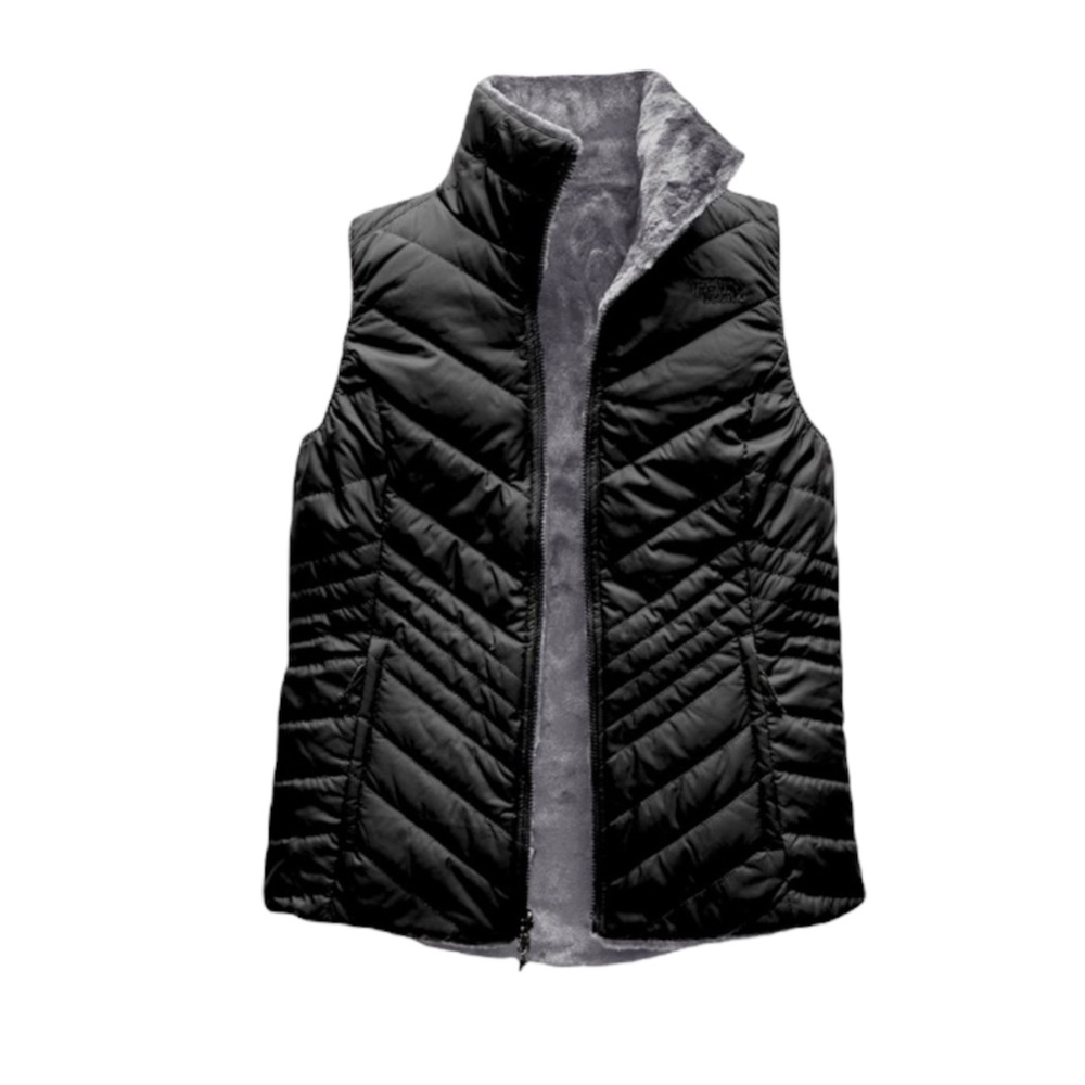 The North Face Black/Grey Reversible Vest Size XS